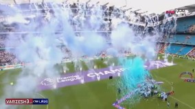 تصاویر جذاب جشن قهرمانی منچستر در لیگ برتر