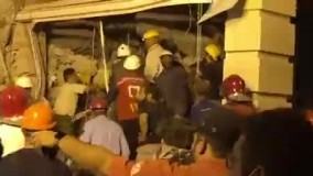 عملیات آواربرداری ساختمان متروپل آبادان