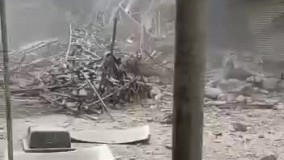 تصاویر جدید از محل حادثه ریزش ساختمان متروپل