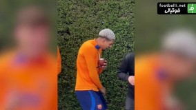 پشت صحنه عکاسی جذاب بارسایی‌ ها