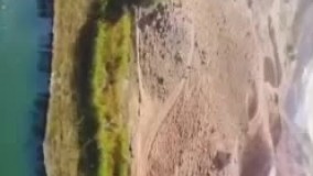 جزیره زیبای شناور و متحرک در ایران