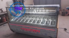 تاپینگ بستنی صنعتی آرامیس مارکت