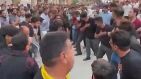 عزاداری فراگیر مردم  آبادان برای حادثه متروپل