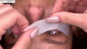 لیفت و لمینت مژه- آموزش لمینت ابرو-آموزش چسباندن مژه های پایین چشم