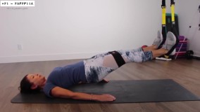 تی ار ایکس - مجموعه کامل آموزش حرکات trx-تمرین همسترینگ با کش