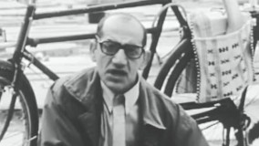 سکانسی از فیلم خواب سفید با بازی حمید جبلی