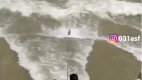 تصاویری سراسر ، وحشت و دلهره در زاینده رود