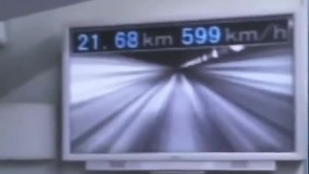 سرعت سرسام‌آور قطار سریع‌السیر ژاپنی