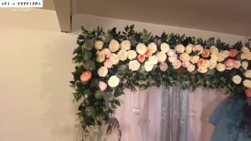 تشریفات عروسی - پذیرایی و تشریفات-دکوراسیون دولایه ای پی وی سی نی  - دکوراسیون صورتی و نقره ای