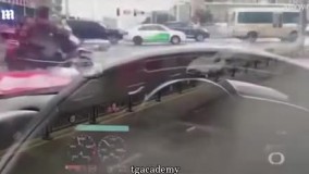 تصادف عجیب زن جوان با فراری صفر کیلومتر