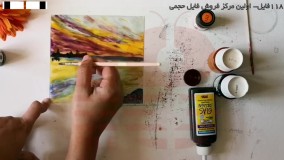 نقاشی ویترای-آموزش نقاشی روی شیشه در ایران-نقاشی با رنگ های درخشان