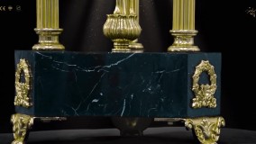 میز سنگی جدید پارس لوستر فراهانی طرح کلاسیک