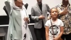 حرکات جالب محسن کیایی در اکران بی صدا حلزون