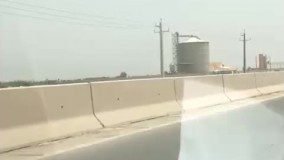 سیلوی گندم حمیدیه در خوزستان فرو ریخت