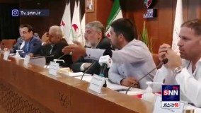 قهر معاون وزیر در مجمع کشتی