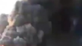 تصاویر جدید از آتش‌ سوزی مهیب در قم