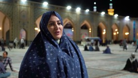 پای صحبت زائران امام رئوف در شب های دهه کرامت
