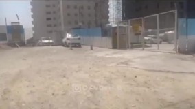 خرد شدن شیشه‌های کوئیک بر اساس باد شدید!