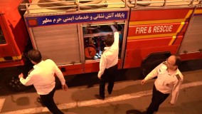 ارادت؛ آتش نشانان حرم مطهر رضوی