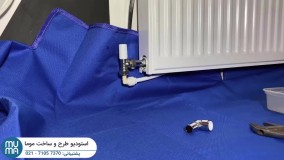 آموزش نصب پکیج و رادیاتور
