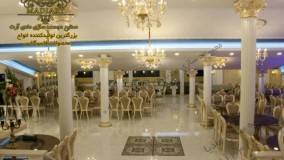 نصب ستون و سرستون پیش ساخته برای نمای ورودی ساختمان