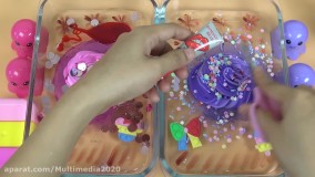 آموزش ساخت اسلایم _ ساخت اسلایم شفاف اسموتی با تم پروانه