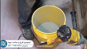 آموزش پیشرفته نصب سنگ آنتیک