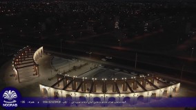 نورپردازی سردرب بوستان کاجستان بیرجند