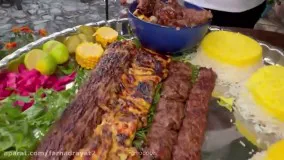 یه باغ رستوران قشنگ با حس و حال روستا در کن