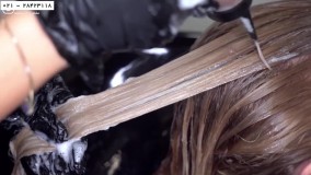 رنگ مو-نحوه آموزش رنگ مو-خرید دوره آموزشی رنگ مو-ترمیم رنگ ریشه مو