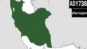 Map the afsharid kingdom,.