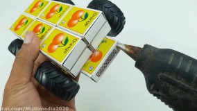 آموزش ساخت 4 کاردستی با استفاده از جعبه ی کبریت