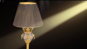 آباژور ایستاده طرح سنگ مرمر پارس لوستر فراهانی