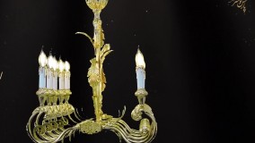 لوستر کلاسیک جدید پارس لوستر فراهانی 10 شاخه