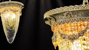 لوستر کلاسیک جدید پارس لوستر فراهانی 4 شعله