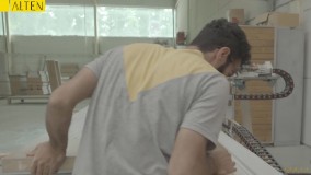 فیلم کارخانه آلتن تولیدکننده درب چوبی و کابینت