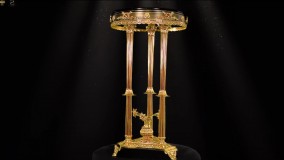 میز عسلی جدید پارس لوستر فراهانی طرح کلاسیک