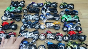 مجموه اسباب بازی  های موتور سیکلت Scale Maisto مدل Diecast