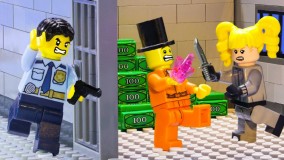 انیمیشن لگو | دزدی مبتکرانه در زندان | لگو لند