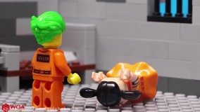 انیمیشن لگو ،  فرار از زندان با ربات ، انیمیشن ، لگو لند
