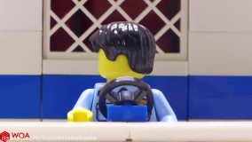 انیمیشن لگو ، لگو لند ،  تعقیب و گریز  ، ماشین پلیس، لگو