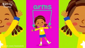 آموزش اعضای بدن به انگلیسی برای کودکان