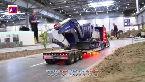 کامیون کنترلی حرفه ای | تریلی اسباب بازی آسیاوند