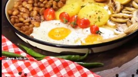 یه صبحانه خوش مزه و خوش رنگ و لعاب ! به به - شیراز