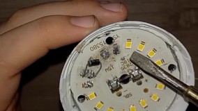نحوه تعمیر و بالا بردن عمر لامپ LED