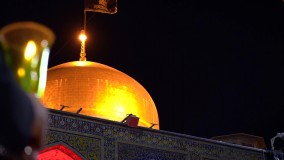 مراسم شام غریبان حضرت رضا(علیه‌السلام) در حرم مطهر رضوی