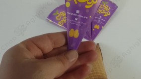 طراحی و چاپ کاور بستنی قیفی بصورت عمومی و اختصاصی