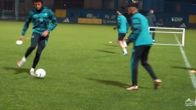 تمرین النصر | 21 دی | با حضور رونالدو