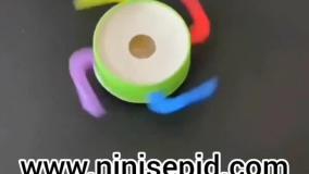 ساخت فرفره رنگی