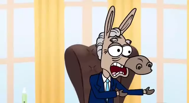 انیمیشن طنز "کرونای جدید در اتاق پرزیدنت"